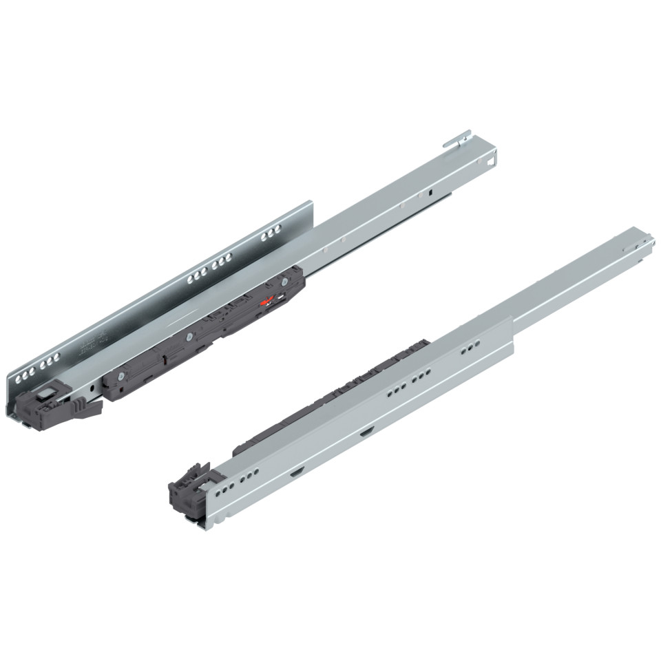 Sina de corp dr+stg LEGRABOX L=600mm cu BLUMOTION S, 40kg, 750.6001S K R+L MP ZN