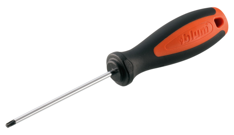 Surubelnita TX20, maner orange / negru imprimat BLUM SR-DREH TX20