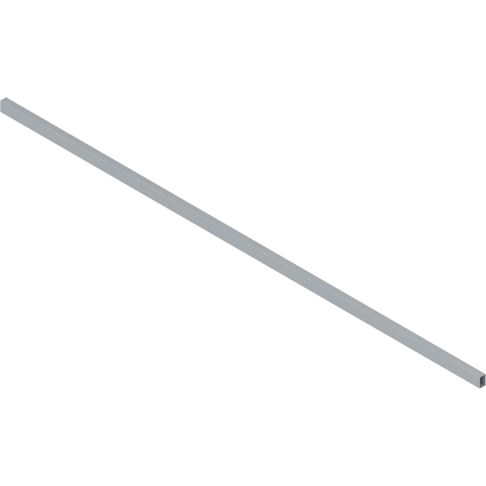 Traversa sertar, dreptunghiulara TANDEMBOX Antaro, KB=1200mm, gri-aluminiu