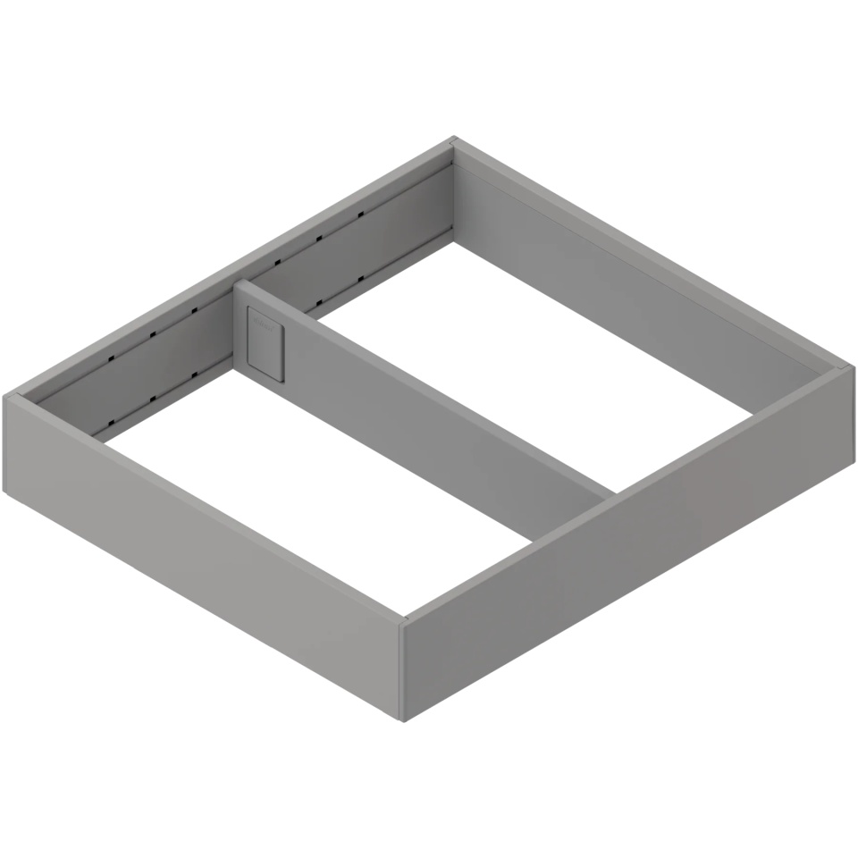 AMBIA-LINE Rama, pt MERIVOBOX Sertar, Otel, NL=300 mm, Latime=242 mm, gri indiu mat