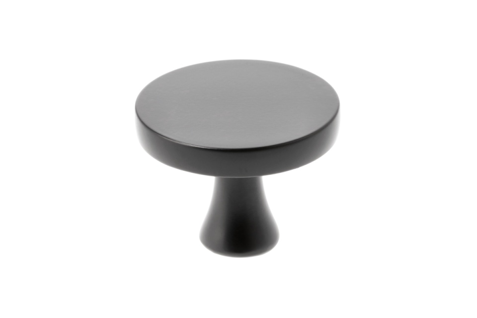 Buton metalic DUNE negru mat