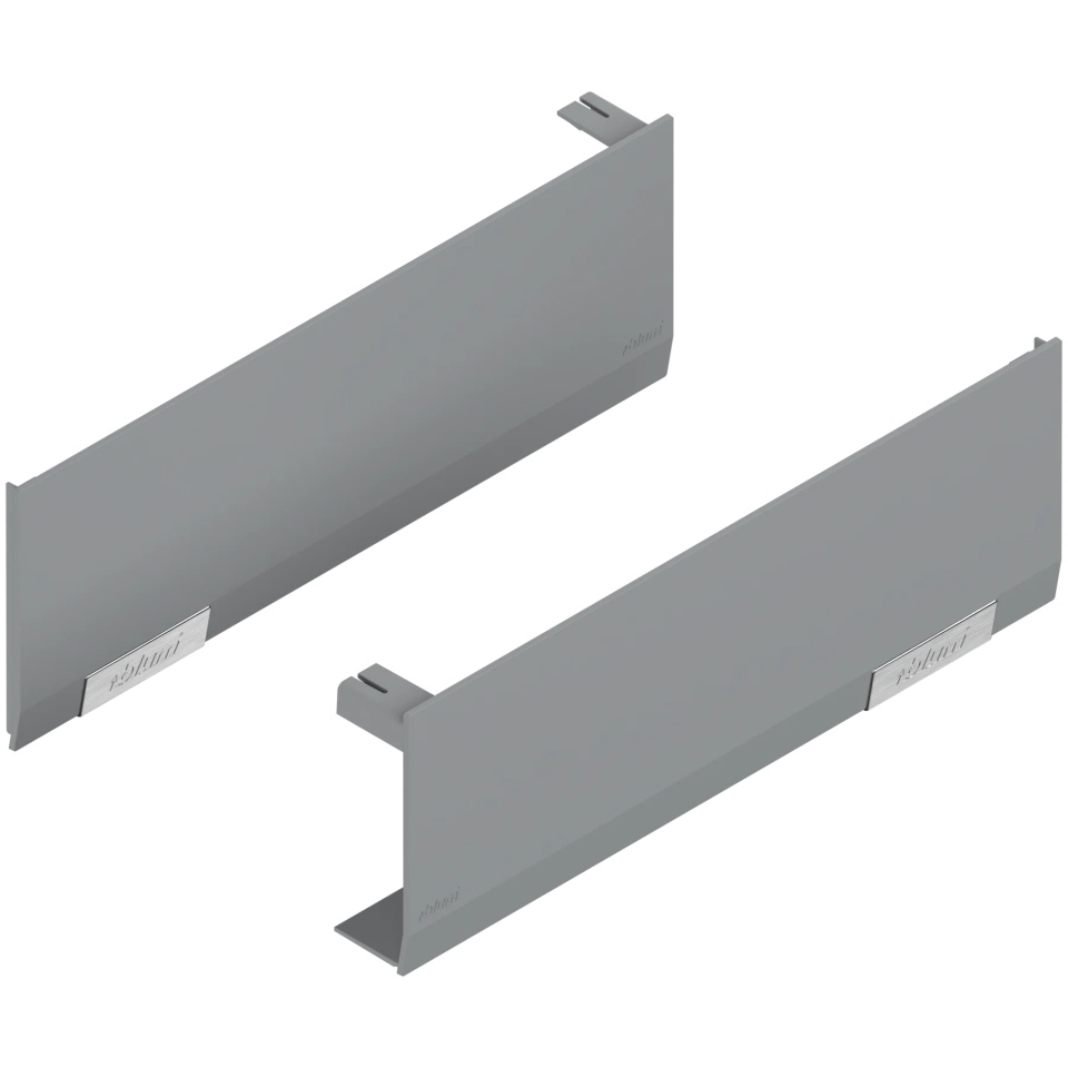 Capac AVENTOS HF/HS/HL top, dreapta+stanga, gri deschis /inox 22.8000