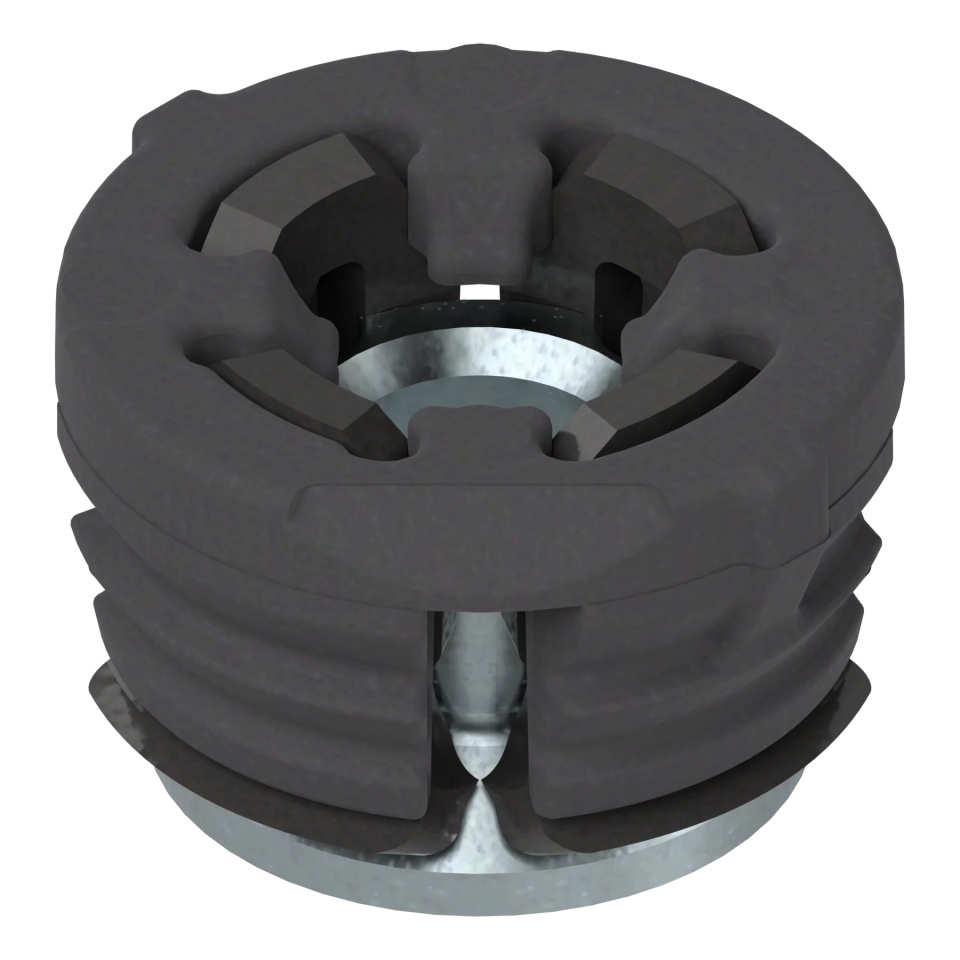 Diblu expandabil (EXPANDO-T), plastic gri inchis