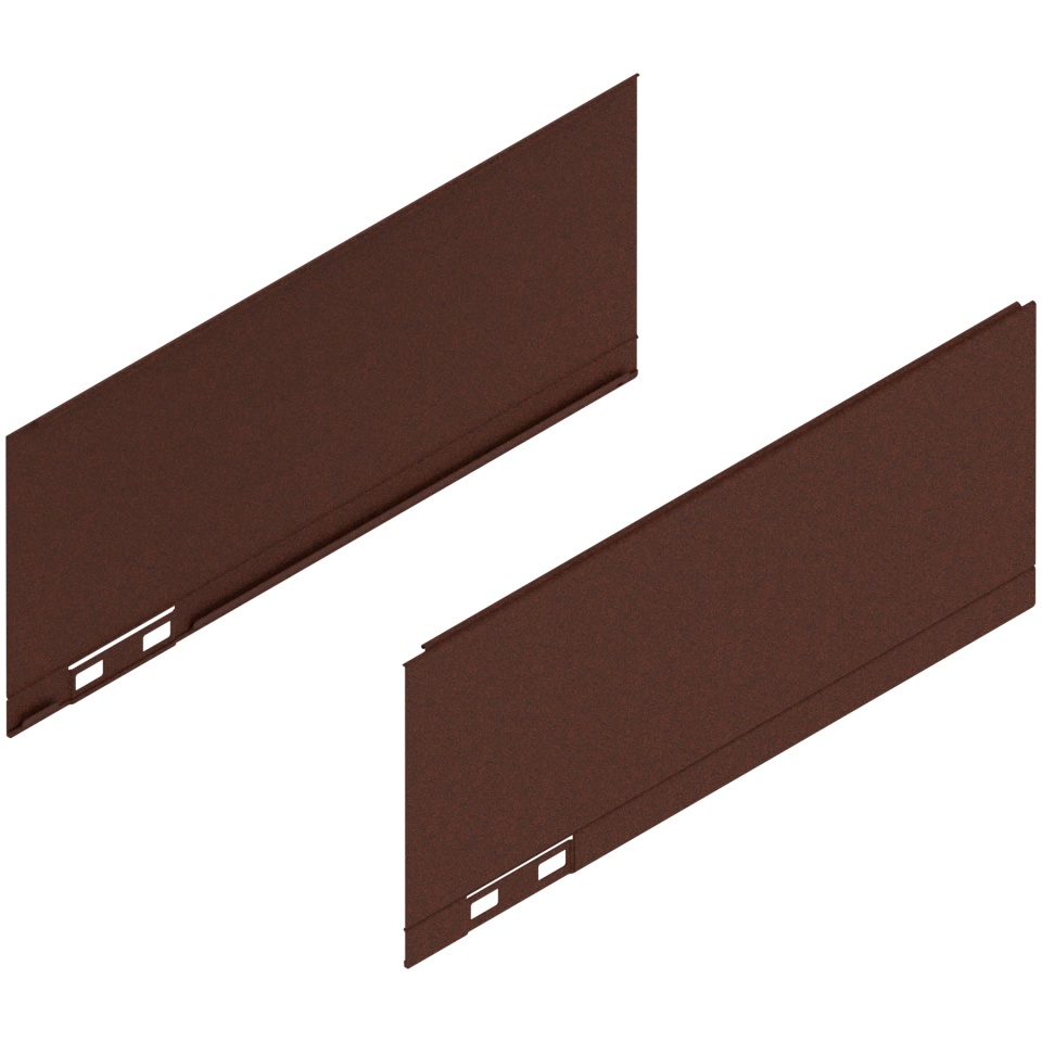 Element decorativ dr+stg LEGRABOX K (128.5 mm) L=300mm noble rust