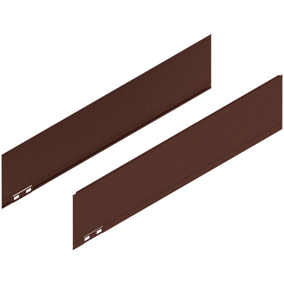 Element decorativ dr+stg LEGRABOX K (128.5 mm) L=550mm noble rust