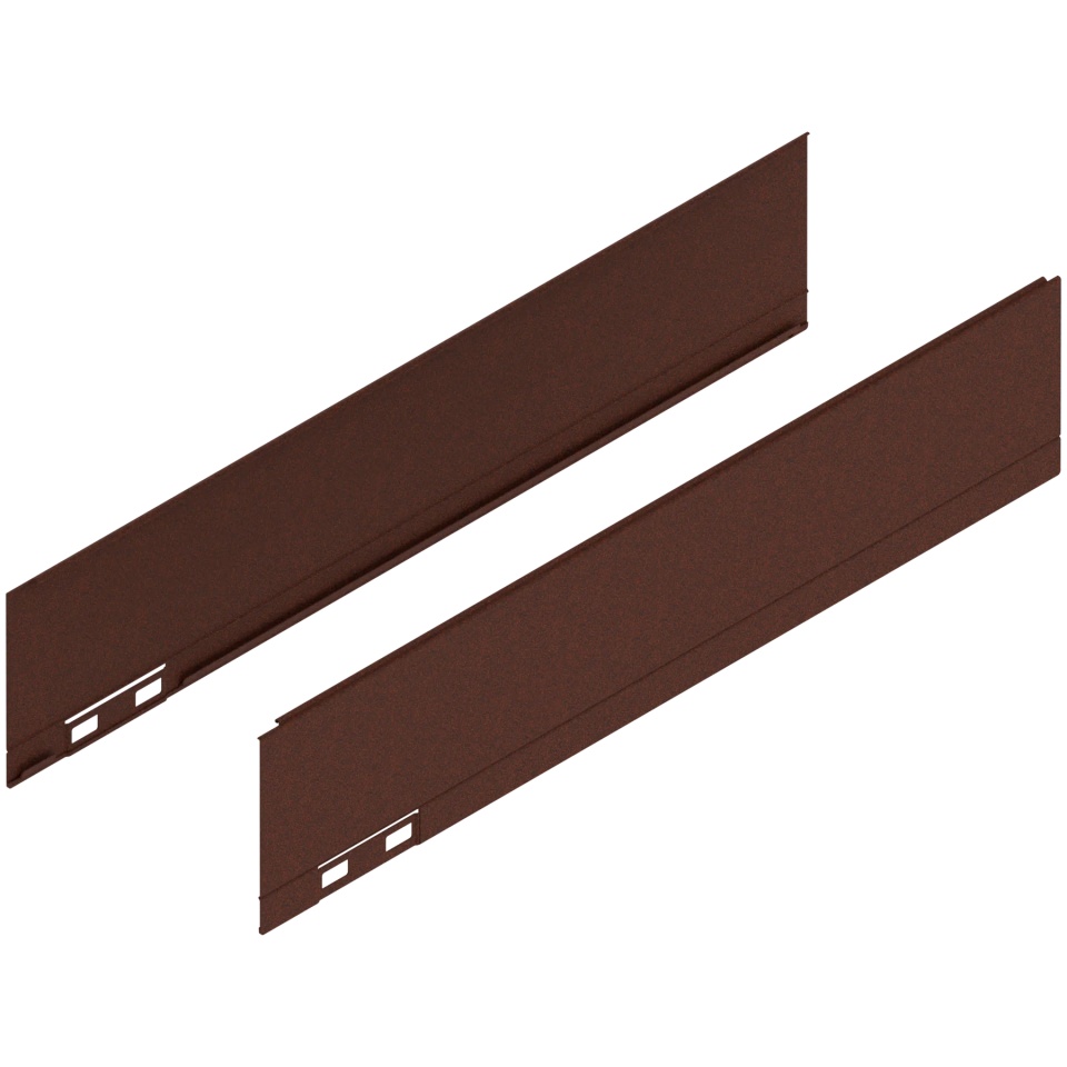 Element decorativ dr+stg LEGRABOX M (90.5 mm) L=400mm noble rust