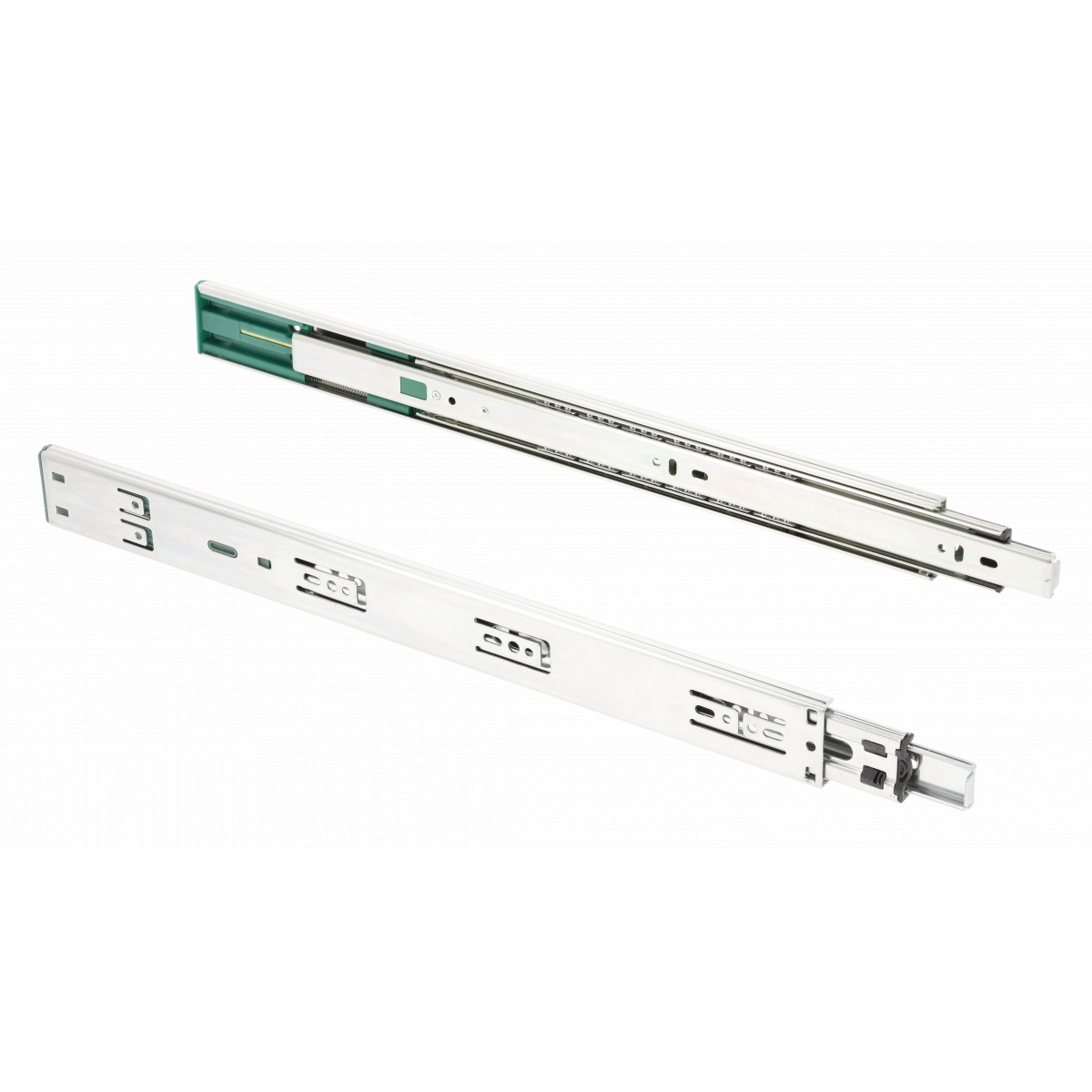 Glisiera cu bile 550mm/45, extensie totala, amortizare - VERSALITE PLUS+