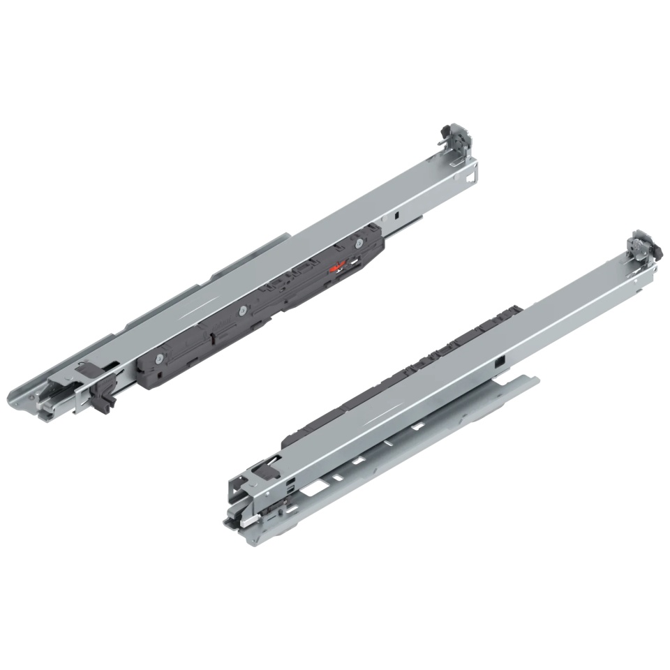 Glisiera MOVENTO cu BLUMOTION S, NL=450, 40kg, Extragere totala, Montare fund corp