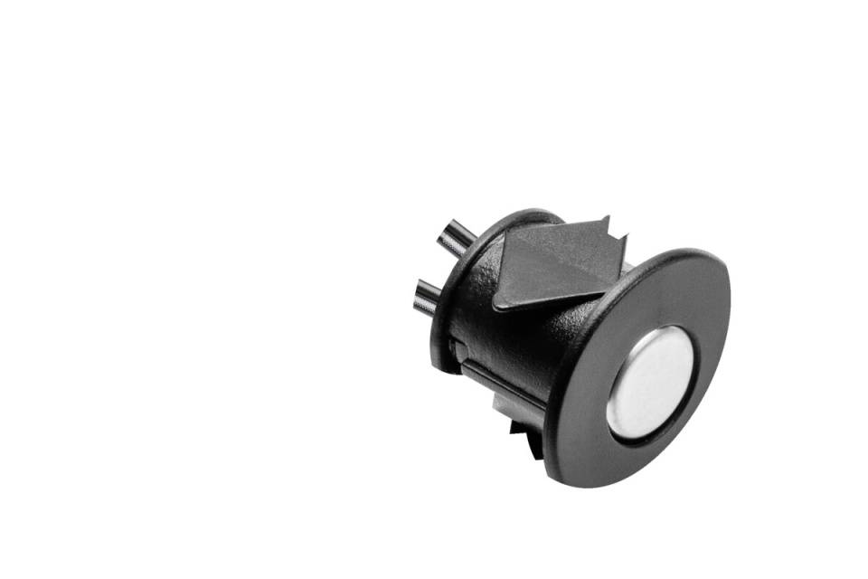 Intrerupator cu touch dimabil pentru banda led, max 24W, DC12V, cablu 1 metru, negru