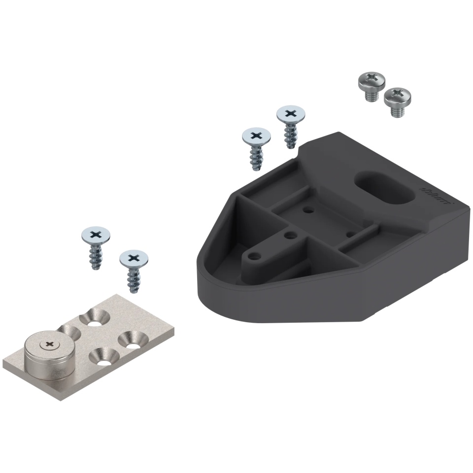 REVEGO duo - Set adaptor pentru decuplare aparate electrice, gri inchis