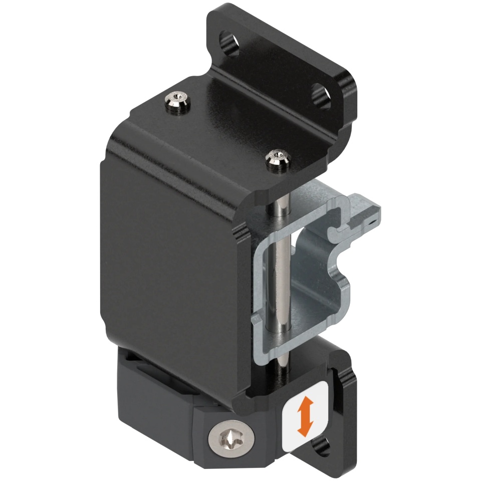 REVEGO duo - Unitate reglare inaltime, stanga, negru onix