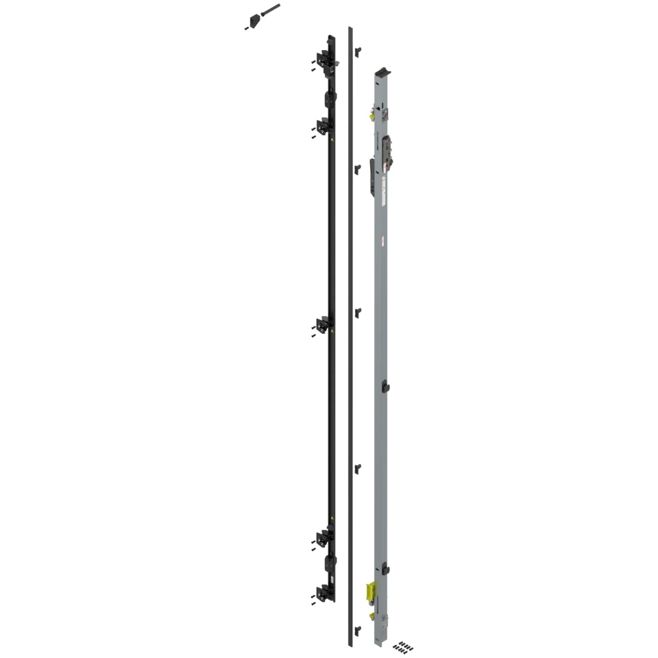 REVEGO uno - Suport balama set, pentru inaltime pocket 2407-2556 mm, Dreapta