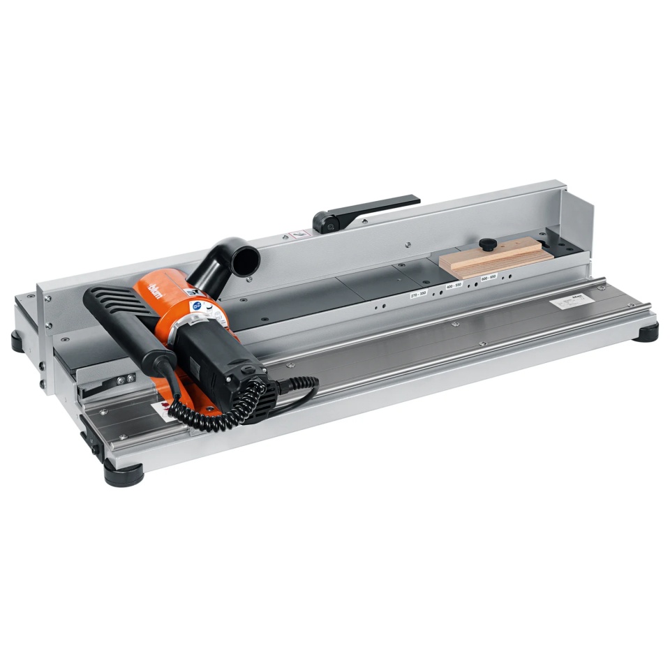 Aparat de faltuit funduri pentru LEGRABOX, Cu freza, Fund sertar 15-16 mm, 1,05 kW