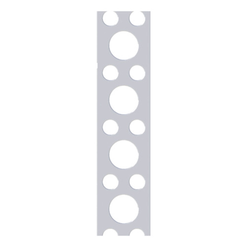 Banda perforata in role - 12x0,7 mm ZA -25m/rola