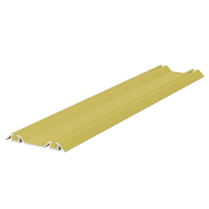 Cale rulare aluminiu ADOOR, dubla, 2 ml, inferioara - Auriu mat
