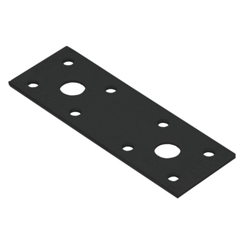 Conector plat 100x35x2,5mm - negru