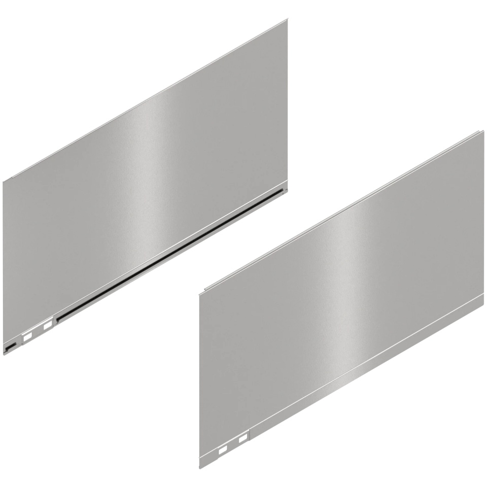 Element decorativ dr+stg LEGRABOX F (241 mm) L=450mm inox periat-lacuit
