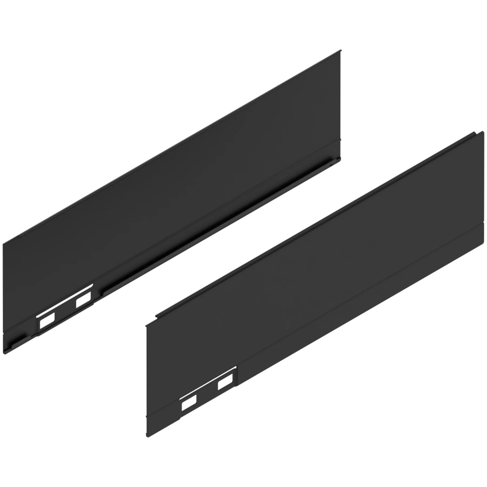 Element decorativ dr+stg LEGRABOX M (90.5 mm) L=300mm negru-carbon mat