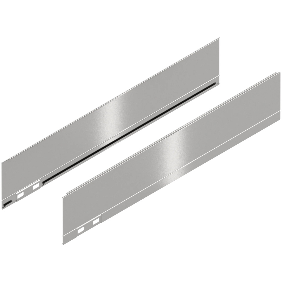 Element decorativ dr+stg LEGRABOX M (90.5 mm) L=450mm inox periat-lacuit