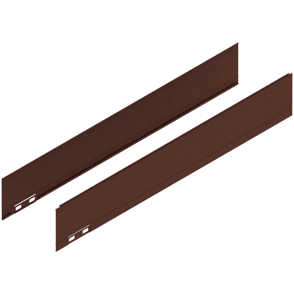 Element decorativ dr+stg LEGRABOX M (90.5 mm) L=550mm noble rust