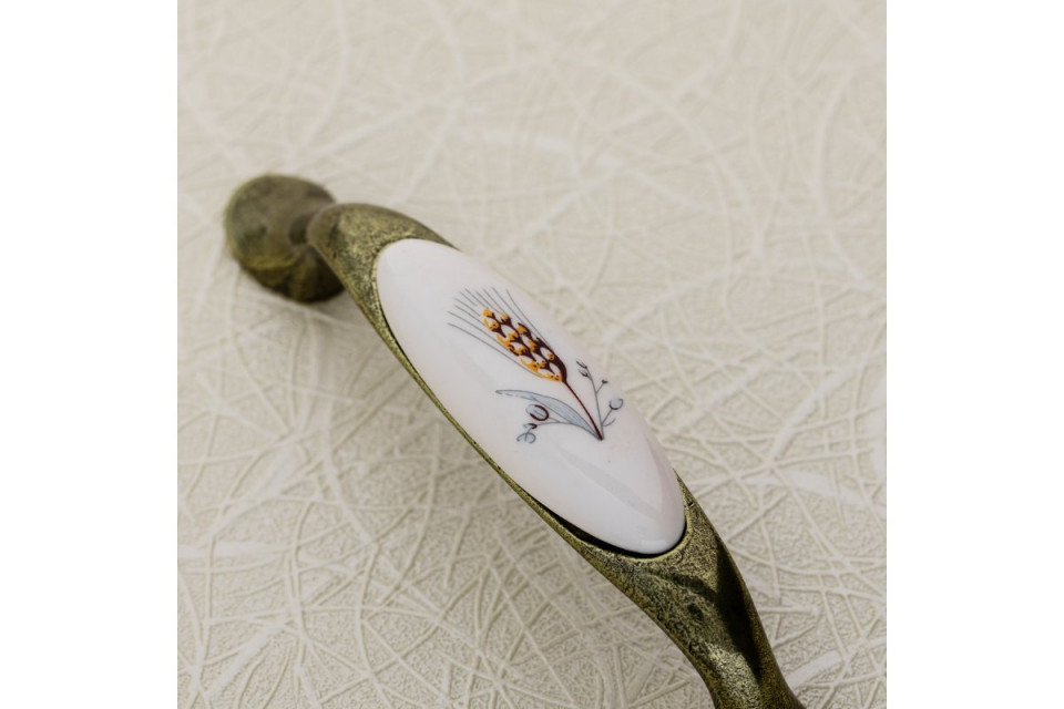 Poze Maner metalic - 728P - antichizat portelan - spic grau feroshop.ro