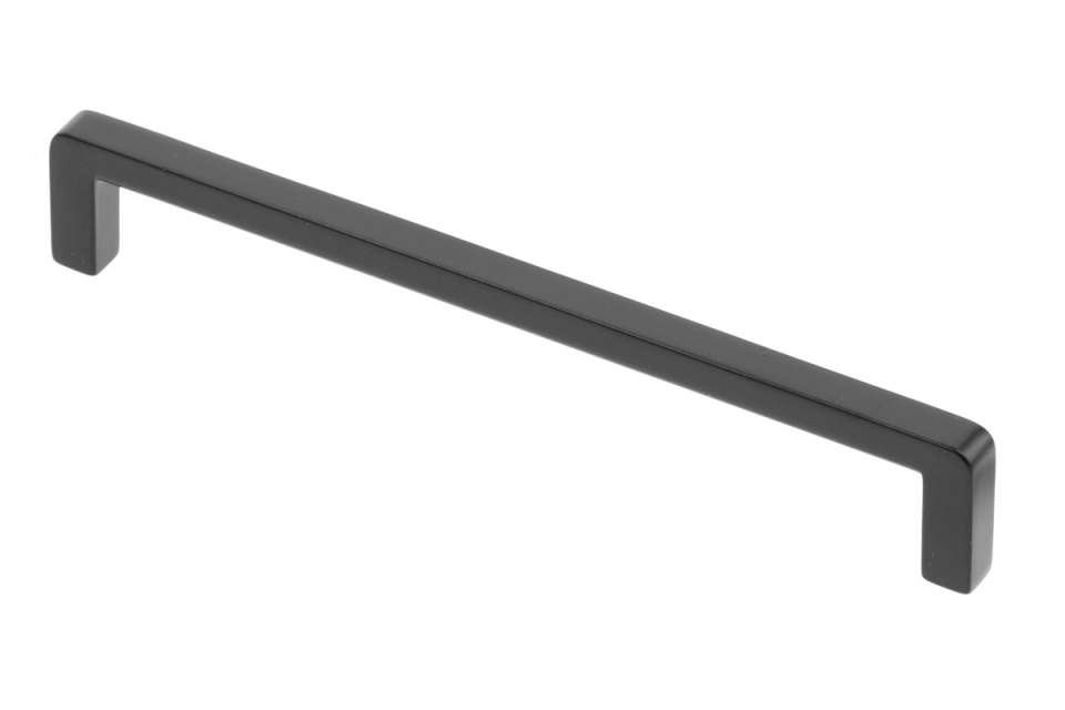 Maner metalic - BAGIO - 160mm negru mat