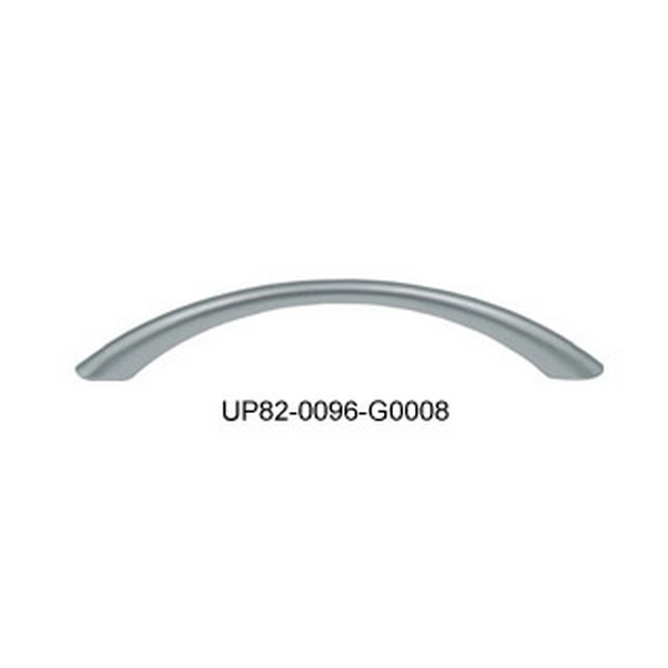 Maner metalic - UP82- 96mm - crom satinat