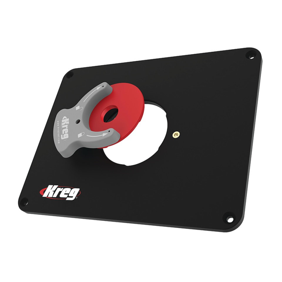 Placa KREG® pt montare pe masa freze ( negaurita )