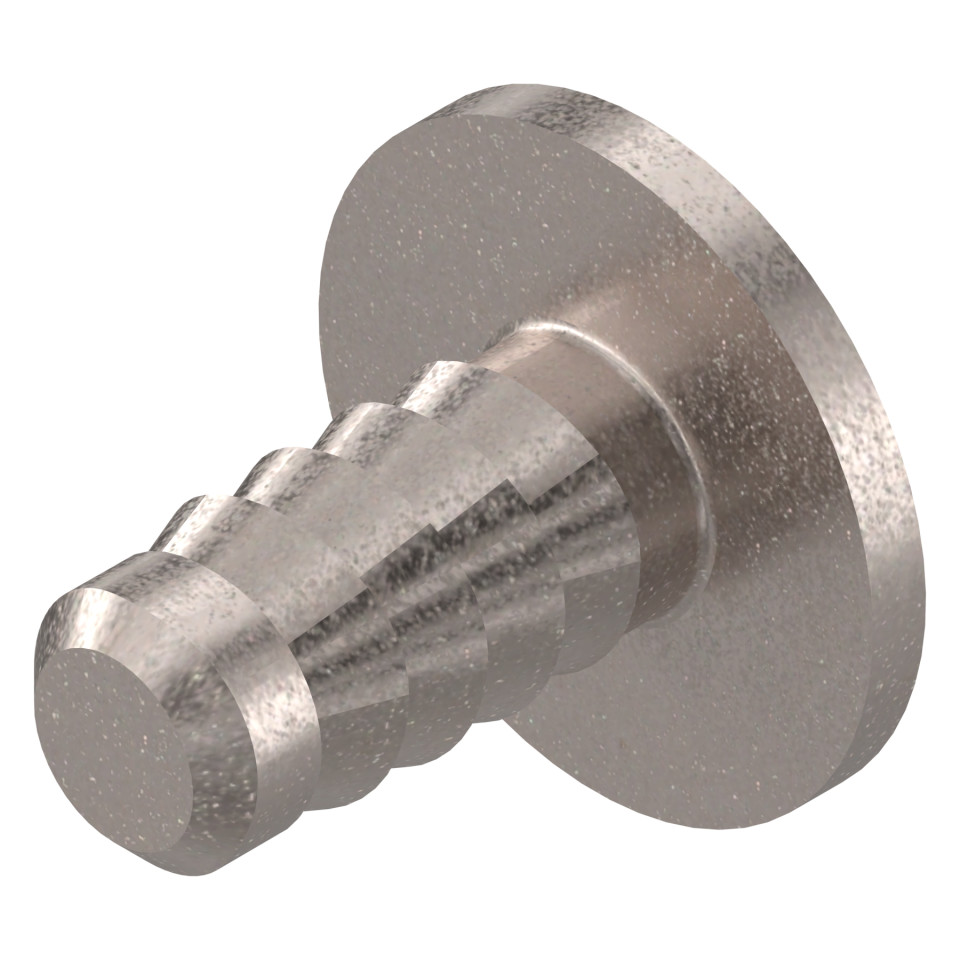 Placuta de aderenta pt TIP-ON de usi, dimens. 11,5x10mm, montare prin presare 955.1008D HPL-DR2502NI