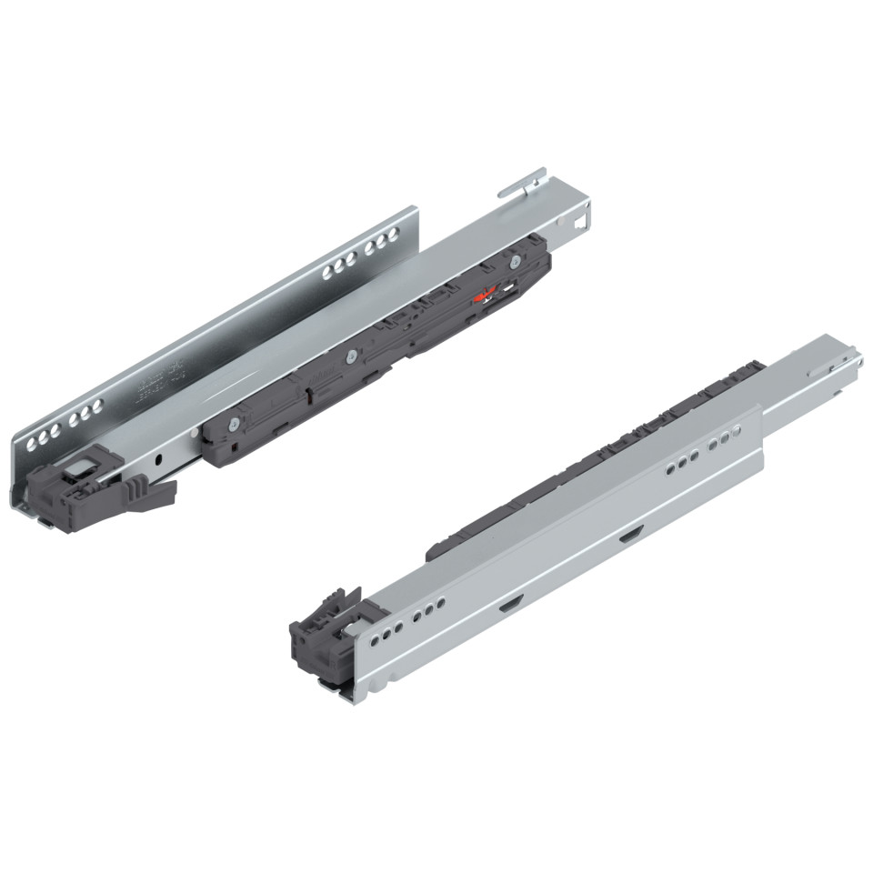 Sina de corp dr+stg LEGRABOX L=400mm cu BLUMOTION S, 40kg, 750.4001S K R+L MP ZN