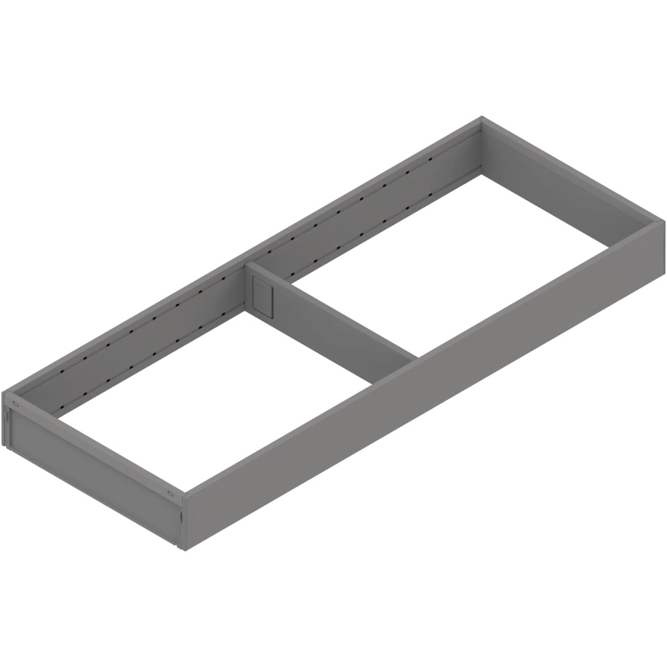 AMBIA-LINE Rama, pt MERIVOBOX Sertar, Otel, NL=550 mm, Latime=200 mm, gri indiu mat