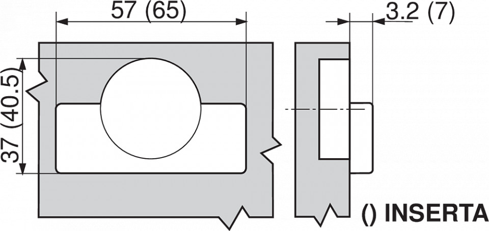 Balama CLIP 100*, pt usa aplicata , 71M2550 - 4 | YEO