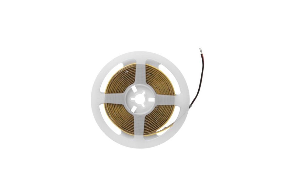 Banda LED COB FREE CUT alb rece, 6500K, latime 8mm, 11W/m, 528 leduri/m, L=5m/rola, dimabila, 2 x MiniAmp