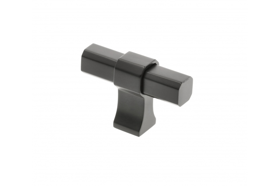 Buton metalic - IMPERIAL - negru mat