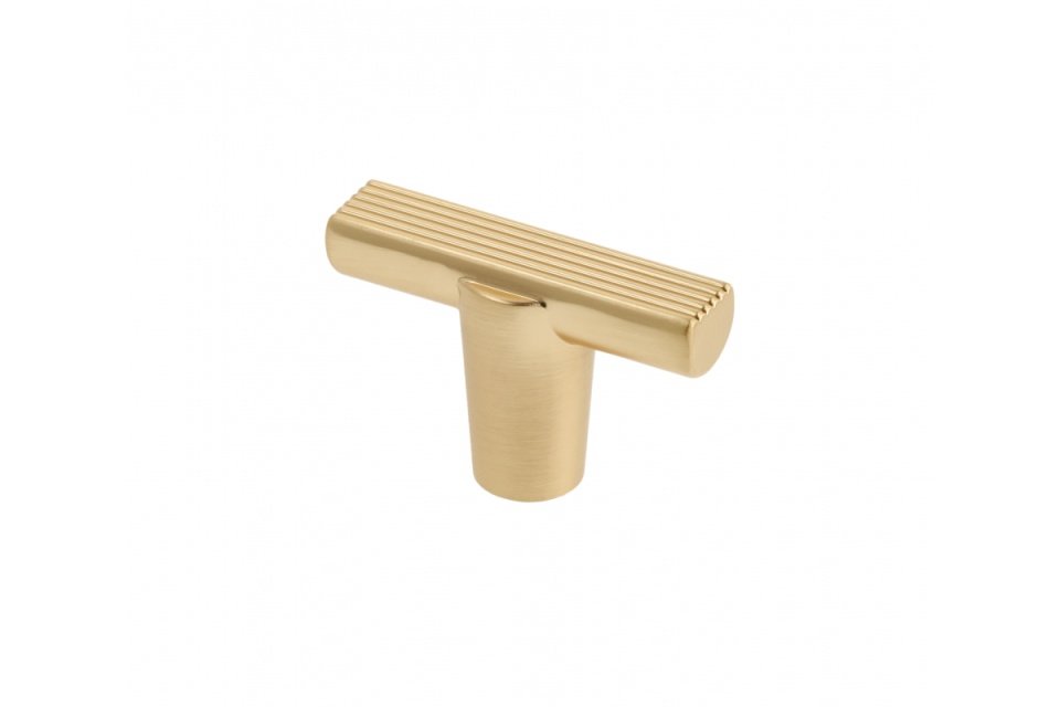 Buton metalic - RAY - auriu rose periat