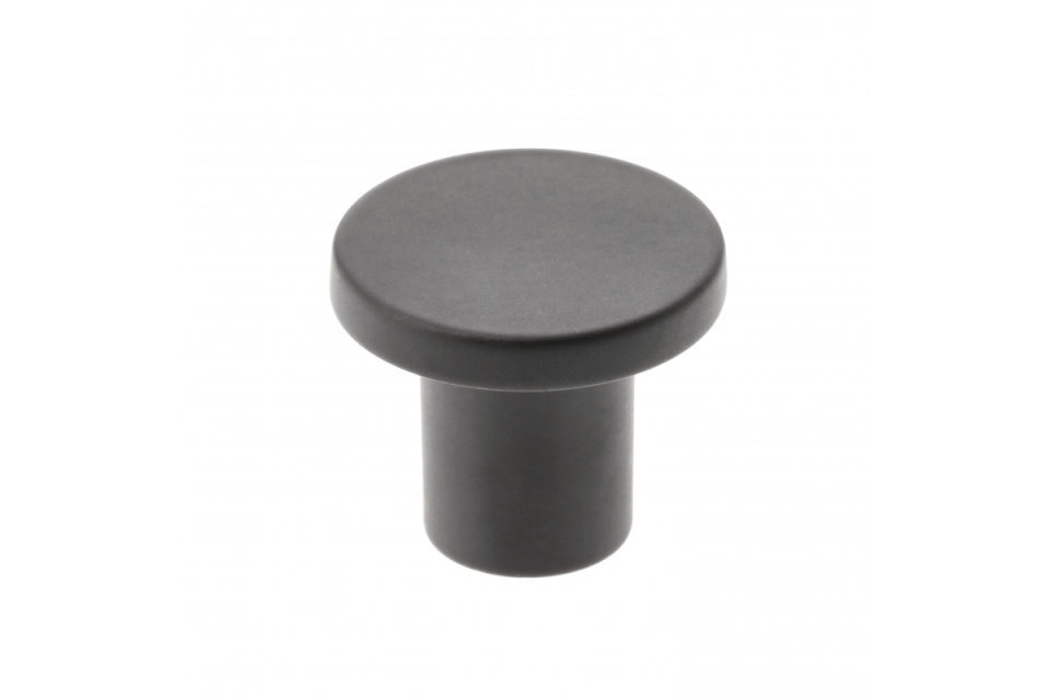 Buton metalic - SPOT - negru mat