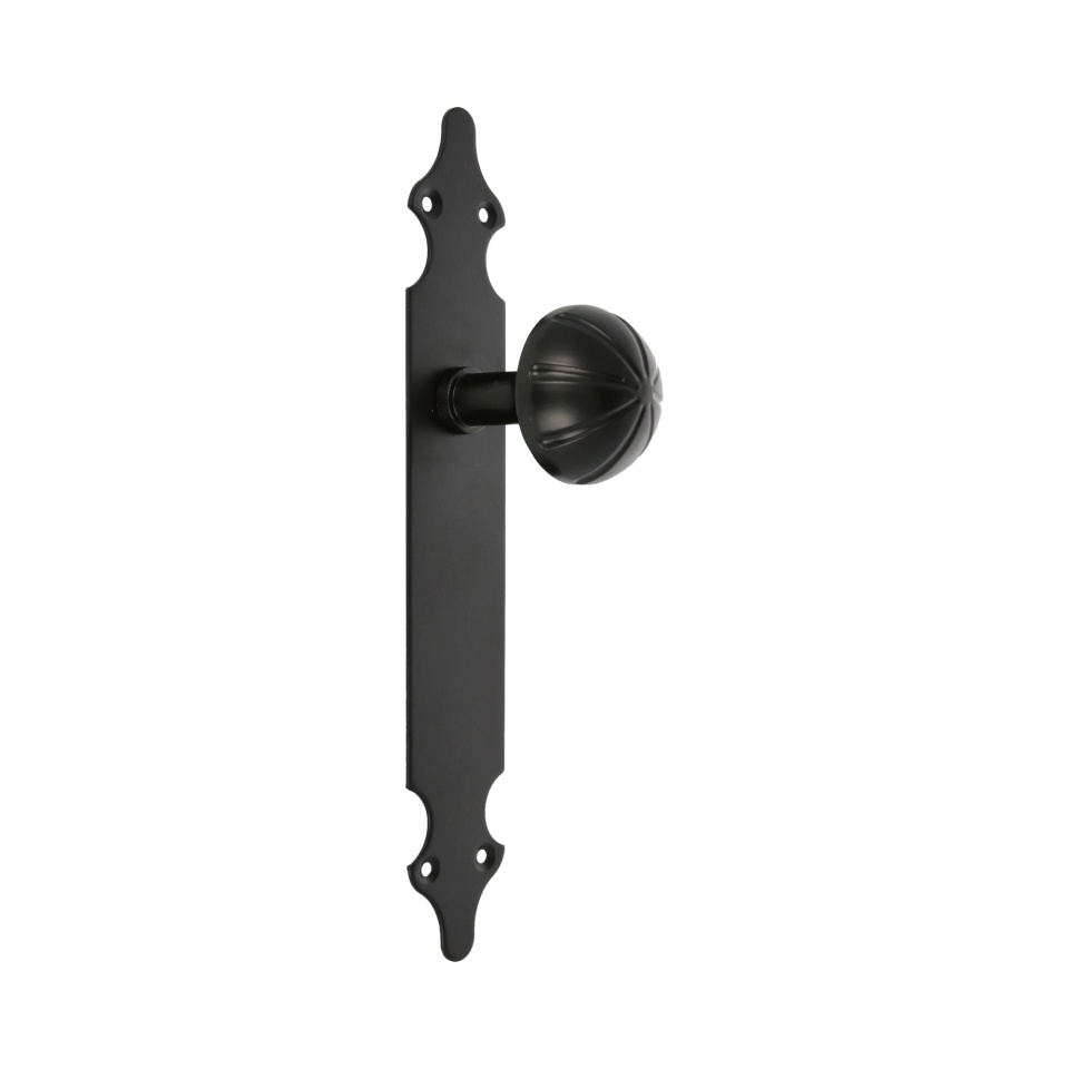 Buton usa exterior Zamak Ø55 mm cu placa lisa