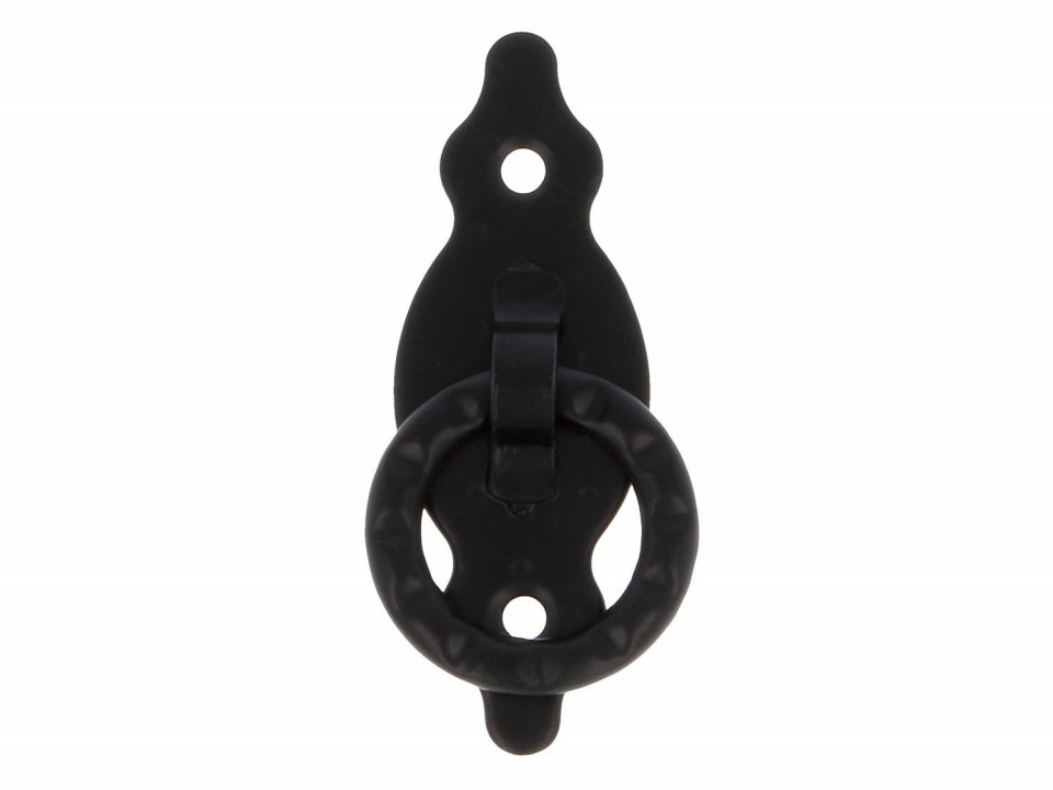 Buton vertical M1001 80x30x1.5 Negru mat epoxy