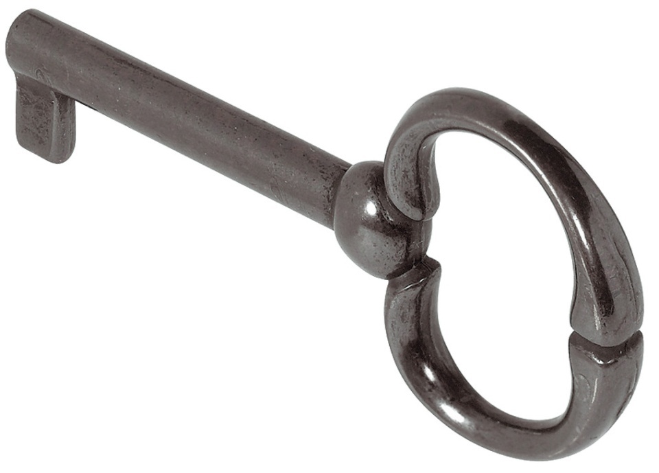 Cheie mobilier tija 40mm, antichizata