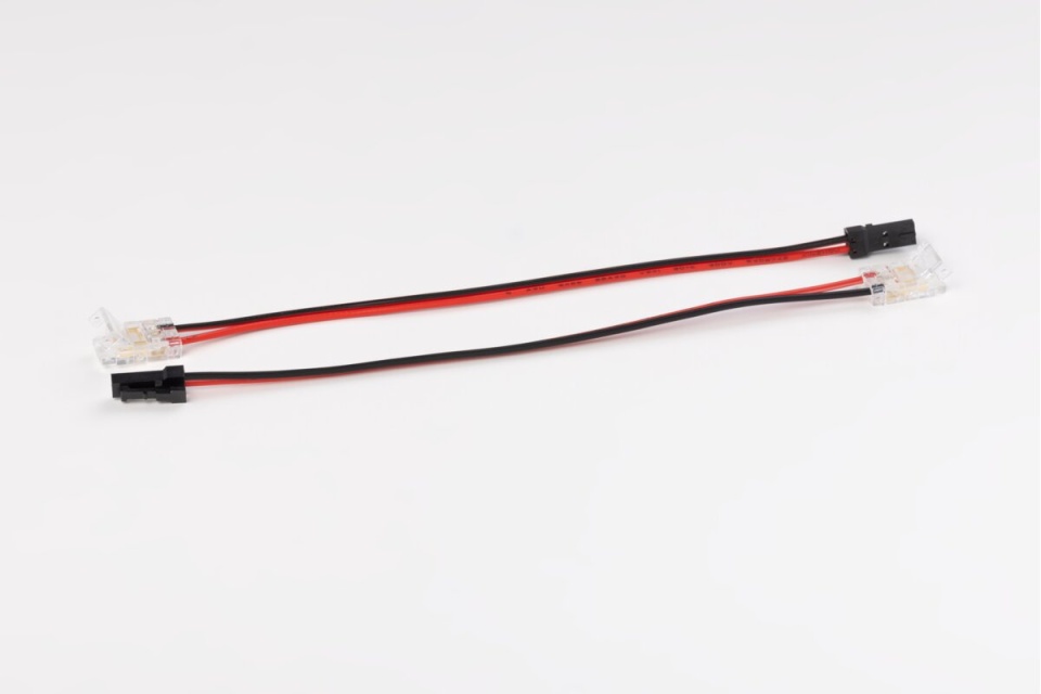 Conector banda led COB 8 mm, MiniAmp, 12-24 V, cablu 15 cm