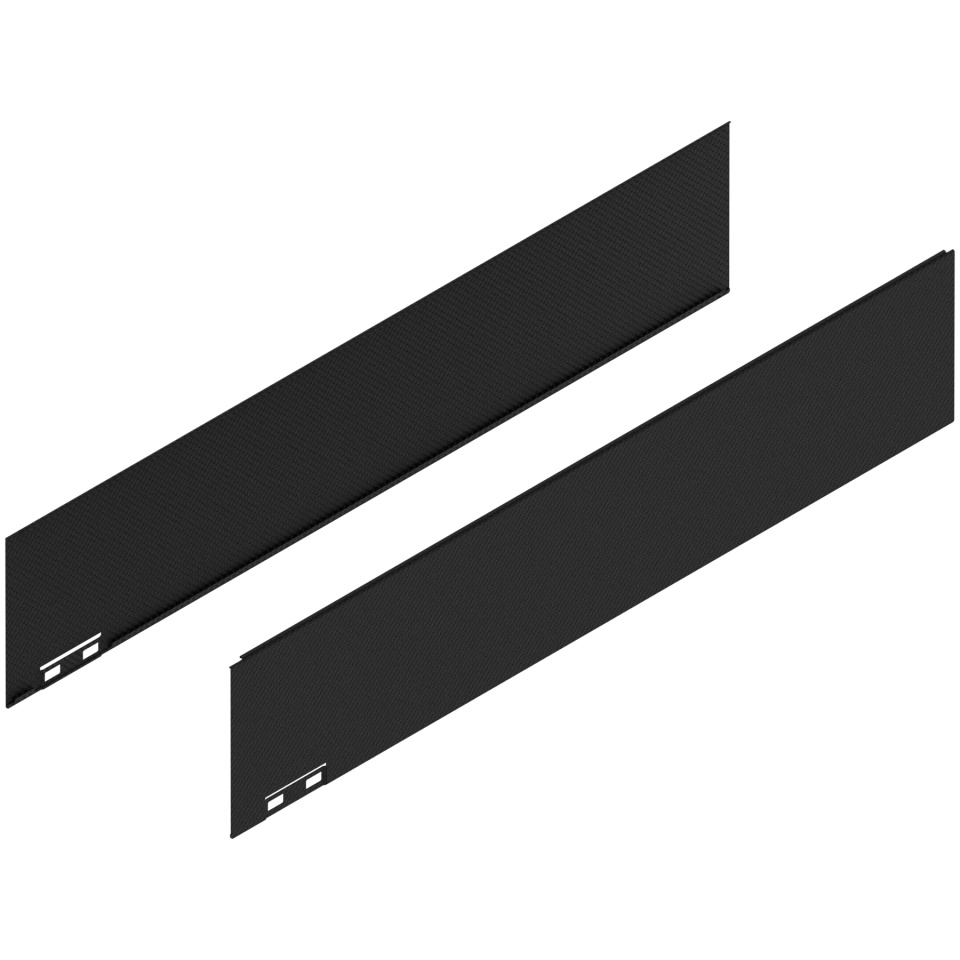 Element decorativ dr+stg LEGRABOX K (128.5 mm) L=600mm negru carbon cu aspect carbon