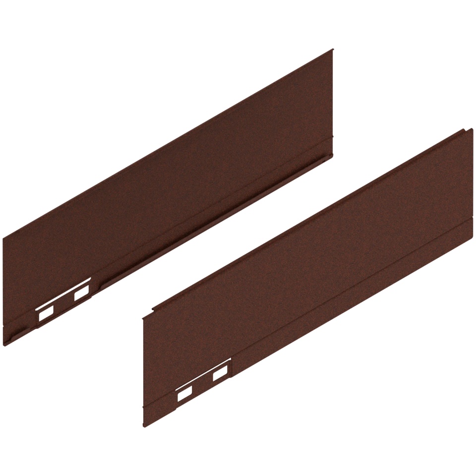 Element decorativ dr+stg LEGRABOX M (90.5 mm) L=300mm noble rust