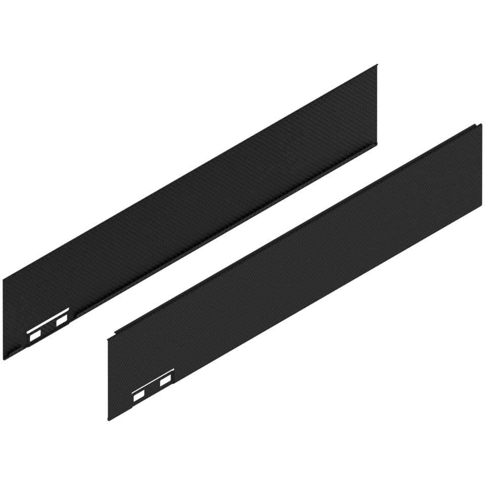 Element decorativ dr+stg LEGRABOX M (90.5 mm) L=450mm negru carbon cu aspect carbon