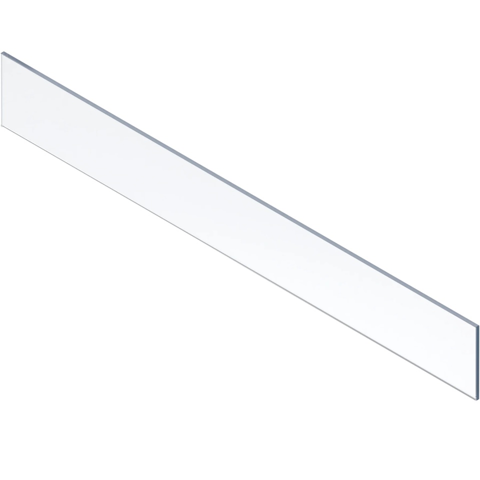 Element insertie fata MERIVOBOX, inaltime E 142.5 mm, KB 1200 mm, sticla, clar