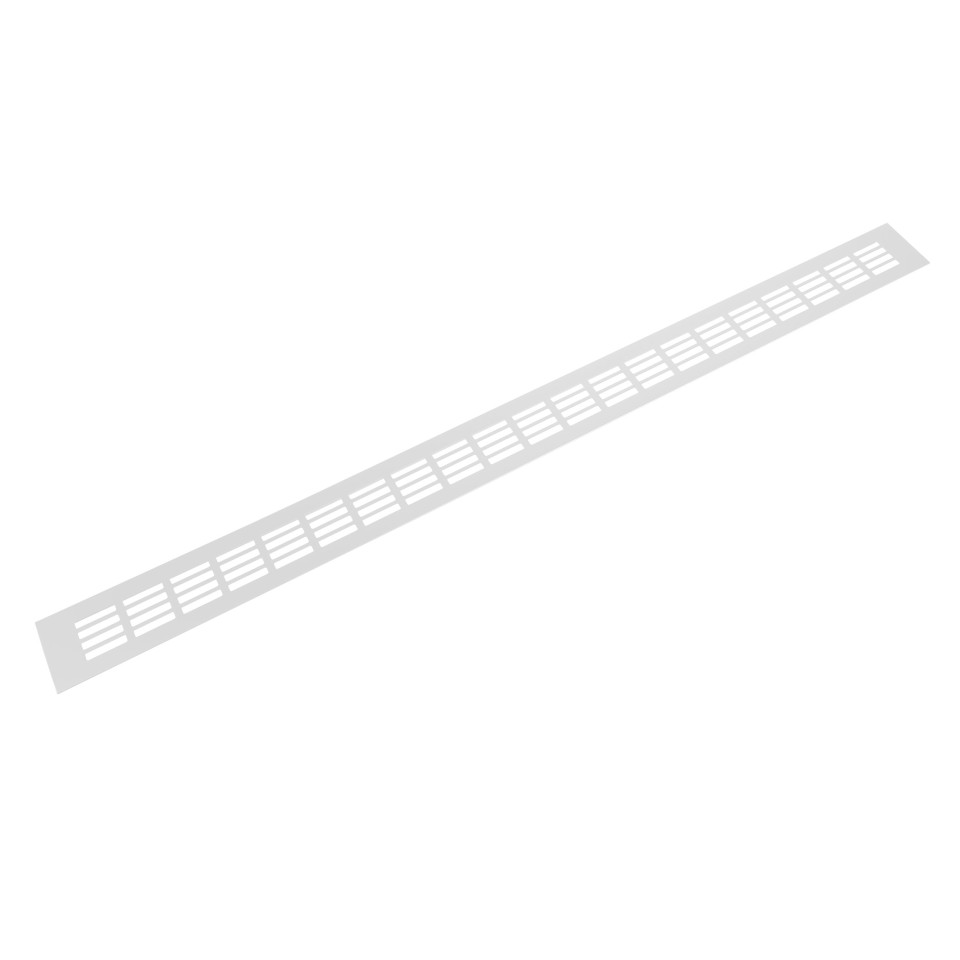 Grila aerisire aluminiu 800x 60mm - aluminiu anodizat