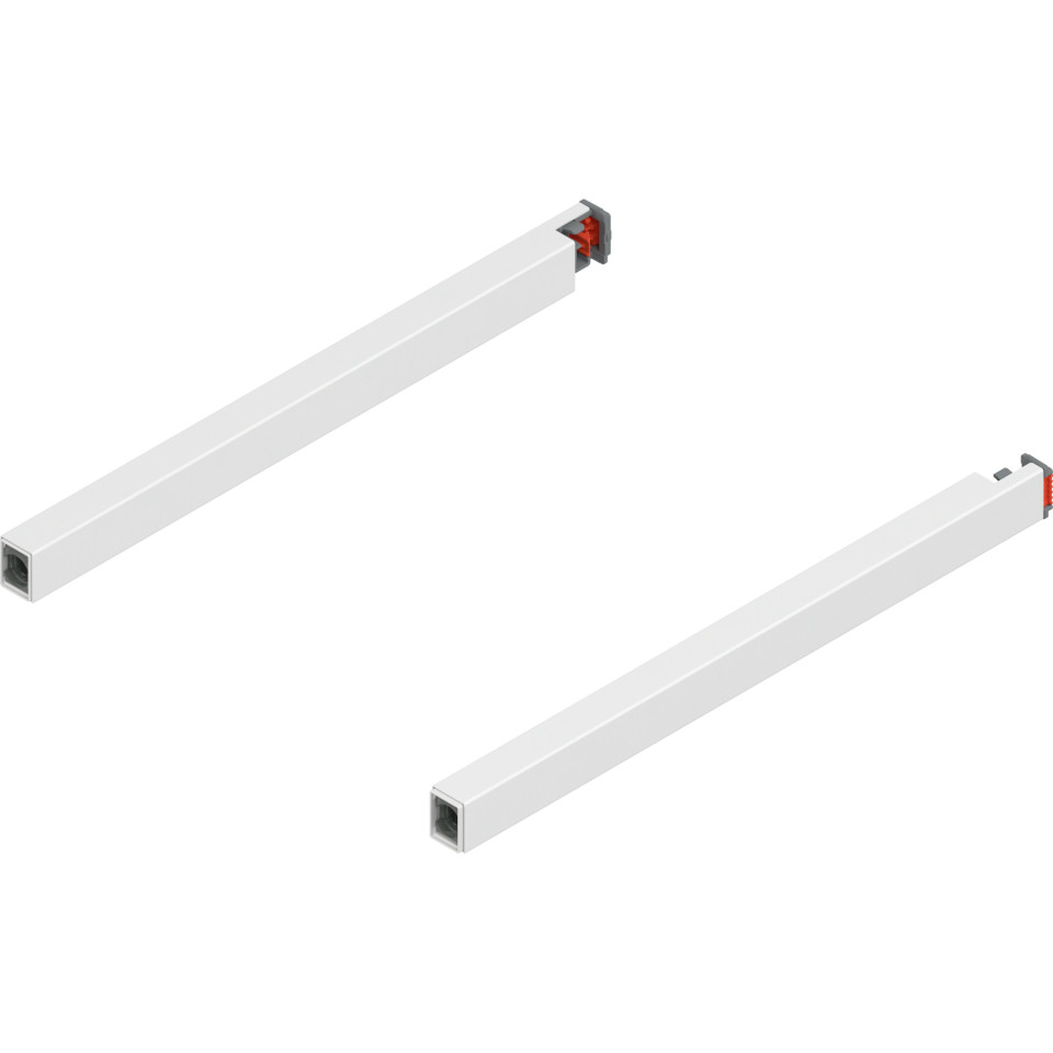 Lonjeron sertar MERIVOBOX 270mm, dr+stg, alb-matase