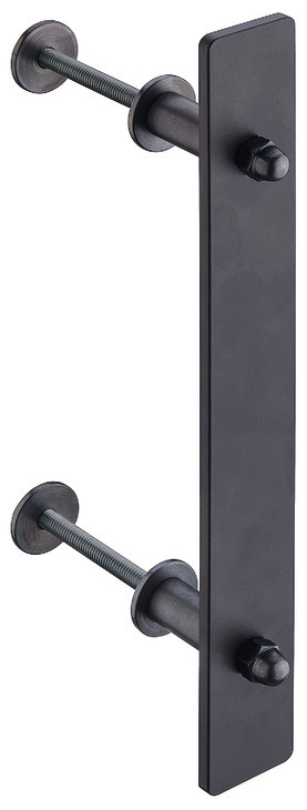 Maner usi glisante negru grafit grosime max 28-60mm