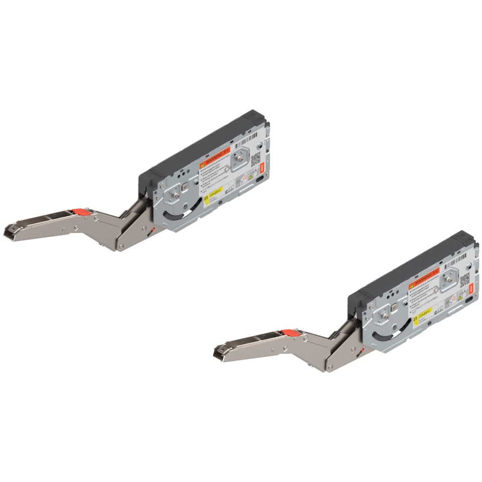 Mecanism ridicare AVENTOS HK-top, f.p. 420-1610, cu suruburi SYSTEM, zincat, compatibil SERVO-DRIVE