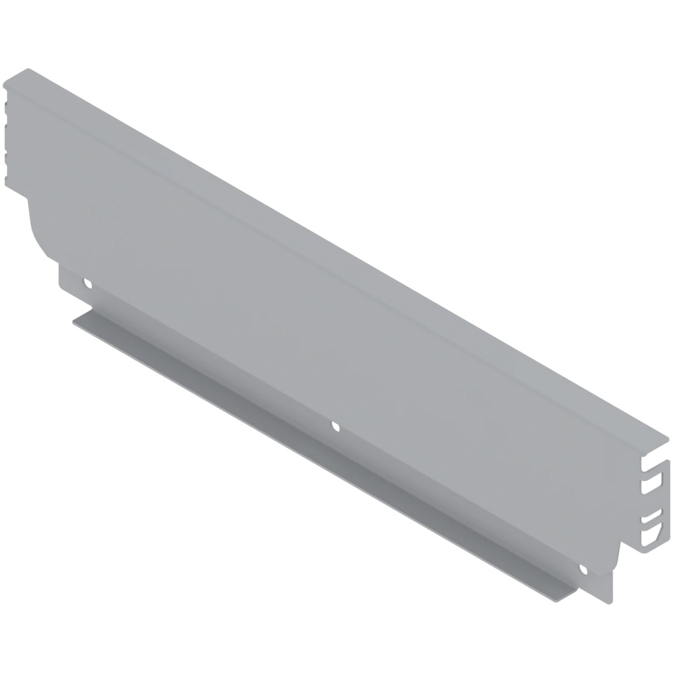 Perete posterior TANDEMBOX, otel, M, H=96.5mm, LW=362.5-363.4mm, culoare gri aluminiu R9006