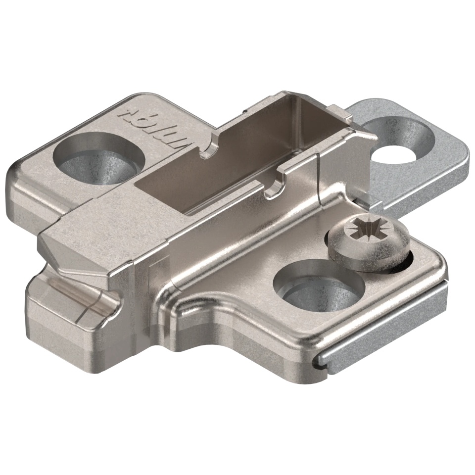 Placuta balama CLIP, in cruce, inaltare 3mm, zinc 175H7130